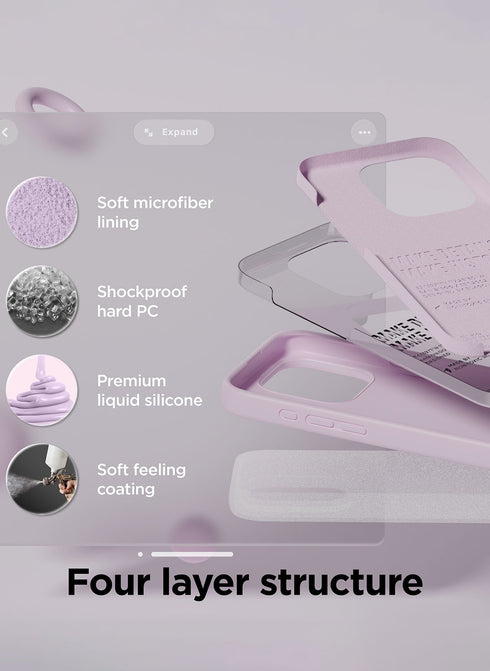 elago iPhone 15 Pro MAX Case Liquid Silicone
